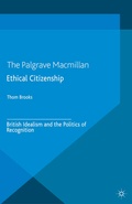 Cover: Ethical Citizenship - Palgrave Macmillan