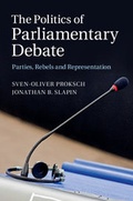 Cover: The Politics of Parliamentary Debate - Cambridge University Press