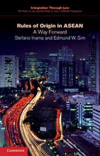 Enlarge image Cover: Rules of Origin in ASEAN - Cambridge University Press
