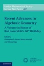 Cover: Recent Advances in Algebraic Geometry - Cambridge University Press