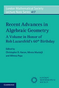 Abbildung von: Recent Advances in Algebraic Geometry - Cambridge University Press