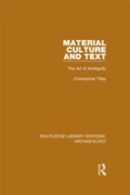 Cover: Material Culture and Text - Routledge