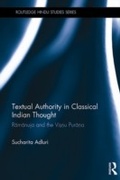 Cover: Textual Authority in Classical Indian Thought - Routledge