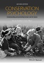 Cover: Conservation Psychology - Wiley