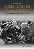 Cover: Conservation Psychology - Wiley