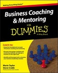 Cover: Business Coaching and Mentoring For Dummies - Wiley