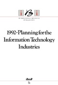 Cover: 1992-Planning for the Information Technology Industries - Butterworth-Heinemann