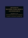 Cover: Advances in Machine Tool Design and Research 1969 - Elsevier