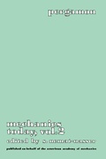Cover: Mechanics Today - Elsevier