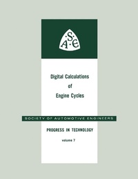 Enlarge image Cover: Digital Calculations of Engine Cycles - Elsevier