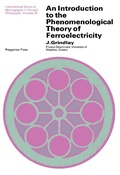 Cover: An Introduction to the Phenomenological Theory of Ferroelectricity - Elsevier