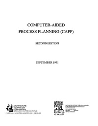 Enlarge image Cover: Computer Aided Process Planning (CAPP) - Elsevier