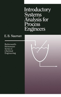 Enlarge image Cover: Introductory Systems Analysis for Process Engineers - Elsevier