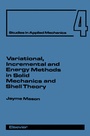 Cover: Variational, Incremental and Energy Methods in Solid Mechanics and Shell Theory - Elsevier