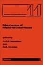 Cover: Mechanics of Material Interfaces - Elsevier
