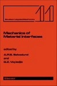 Enlarge image Cover: Mechanics of Material Interfaces - Elsevier