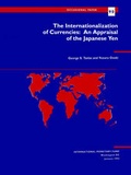 Cover: The Occasional Paper/International Monetary Fund No. 90; The Internationalization of Currencies - International Monetary Fund (IMF)