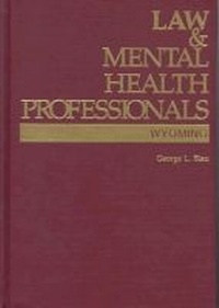 Abbildung von: The Law and Mental Health Professionals - American Psychological Association