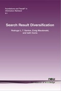 Cover: Search Result Diversification - now publishers Inc