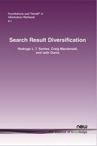 Enlarge image Cover: Search Result Diversification - now publishers Inc