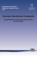 Cover: Quantum Hamiltonian Complexity - now publishers Inc