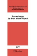 Cover: Revue Belge de Droit International 2013/2 - Editions juridiques Bruylant