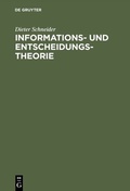 Cover: Informations- und Entscheidungstheorie - De Gruyter Oldenbourg