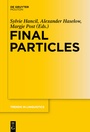 Cover: Final Particles - De Gruyter Mouton