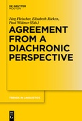Cover: Agreement from a Diachronic Perspective - De Gruyter Mouton