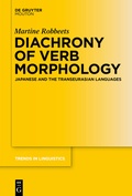 Cover: Diachrony of Verb Morphology - De Gruyter Mouton