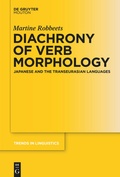 Cover: Diachrony of Verb Morphology - De Gruyter Mouton