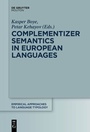 Cover: Complementizer Semantics in European Languages - De Gruyter Mouton