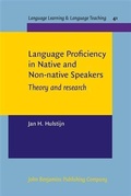 Cover: Language Proficiency in Native and Non-native Speakers - John Benjamins Publishing Company