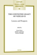Cover: The Contested Legacy of Vatican II - Peeters Publishers