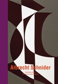 Cover: Albrecht Schnider - Verlag f. mod. Kunst