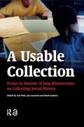 Cover: A Usable Collection - Amsterdam University Press