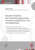 Cover: Aktuelle Probleme des Versicherungsvertrags-, Versicherungsaufsichts- und Vermittlerrechts - VVW Verlag Versicherungswirtschaft