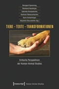 Cover: Tiere - Texte - Transformationen - transcript