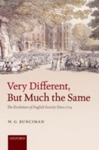 Enlarge image Cover: Very Different, But Much the Same - OUP eBook