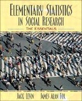 Cover: Elementary Statistics In Social Research - Pearson