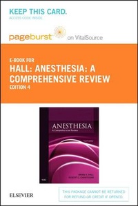 Enlarge image Cover: Anesthesia: A Comprehensive Review - Elsevier eBook on Vitalsource (Retail Access Card) - Mosby