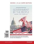 Cover: Government by the People, 2014 Elections and Updates Edition, Books a la Carte - Pearson