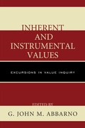 Cover: Inherent and Instrumental Values - University Press of America