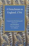 Cover: A Frenchman in England 1784 - Cambridge University Press