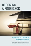 Cover: Becoming a Professor - Rowman & Littlefield Publishers