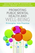Cover: Promoting Public Mental Health and Well-being - Jessica Kingsley Publishers