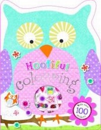 Enlarge image Cover: Hootiful Shaped Colouring and Sticker Book - Make Believe Ideas