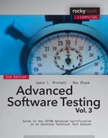 Cover: Advanced Software Testing - Vol. 3 - Rocky Nook