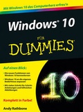 Cover: Windows 10 f&uuml;r Dummies - Wiley-VCH