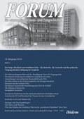 Cover: Forum f&uuml;r osteurop&auml;ische Ideen- und Zeitgeschichte. 18. Jahrgang, Heft 1 - ibidem